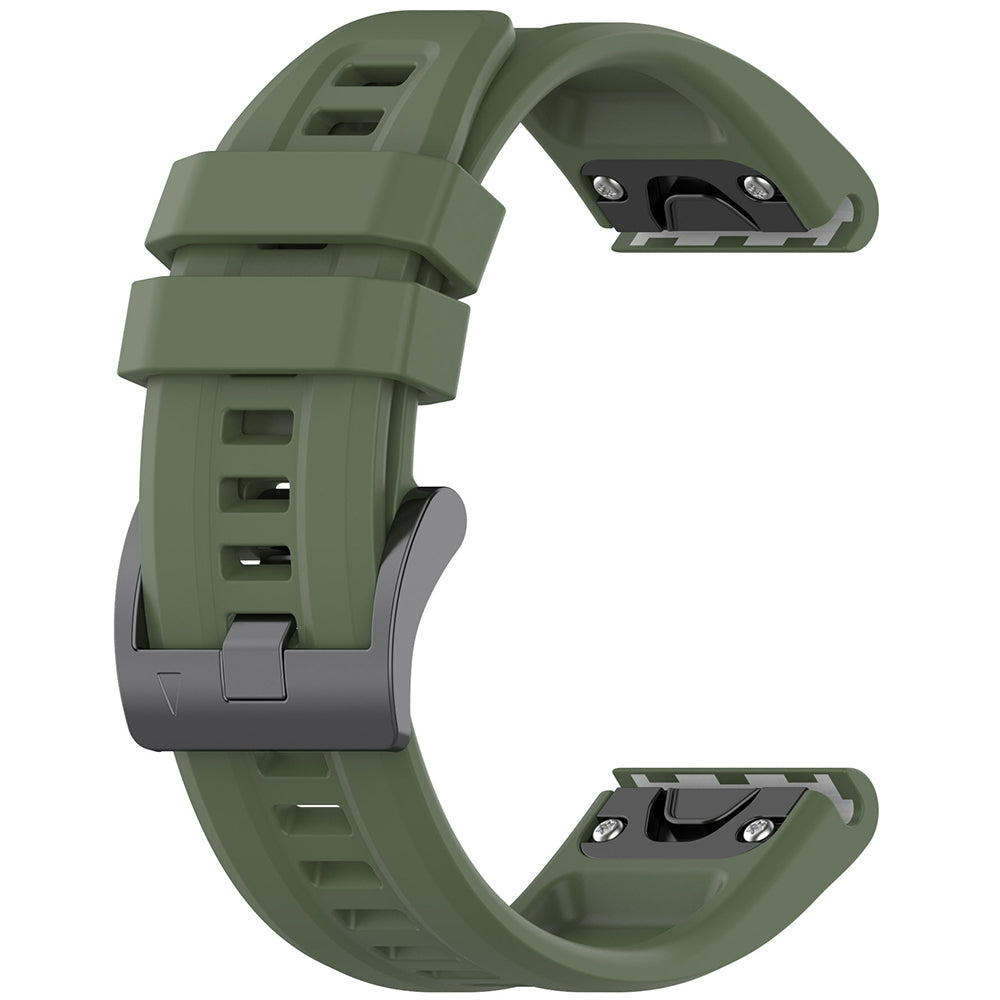 Techsuit W060 Strap for Garmin Instinct / Approach / Fenix Watch Series, 20mm, Dark Green