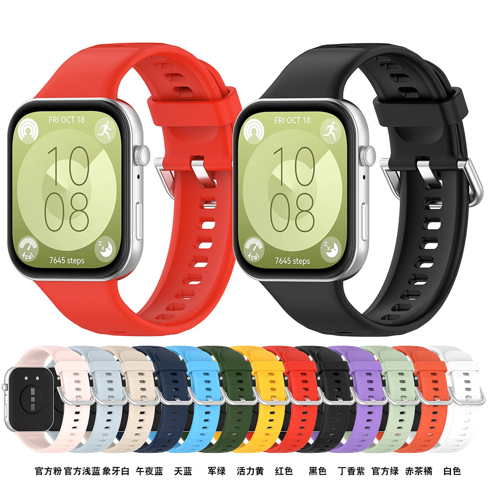 Techsuit W061 remienok pre Huawei Watch Fit 4 Pro / Watch Fit 4 / Watch Fit 3, Fialový