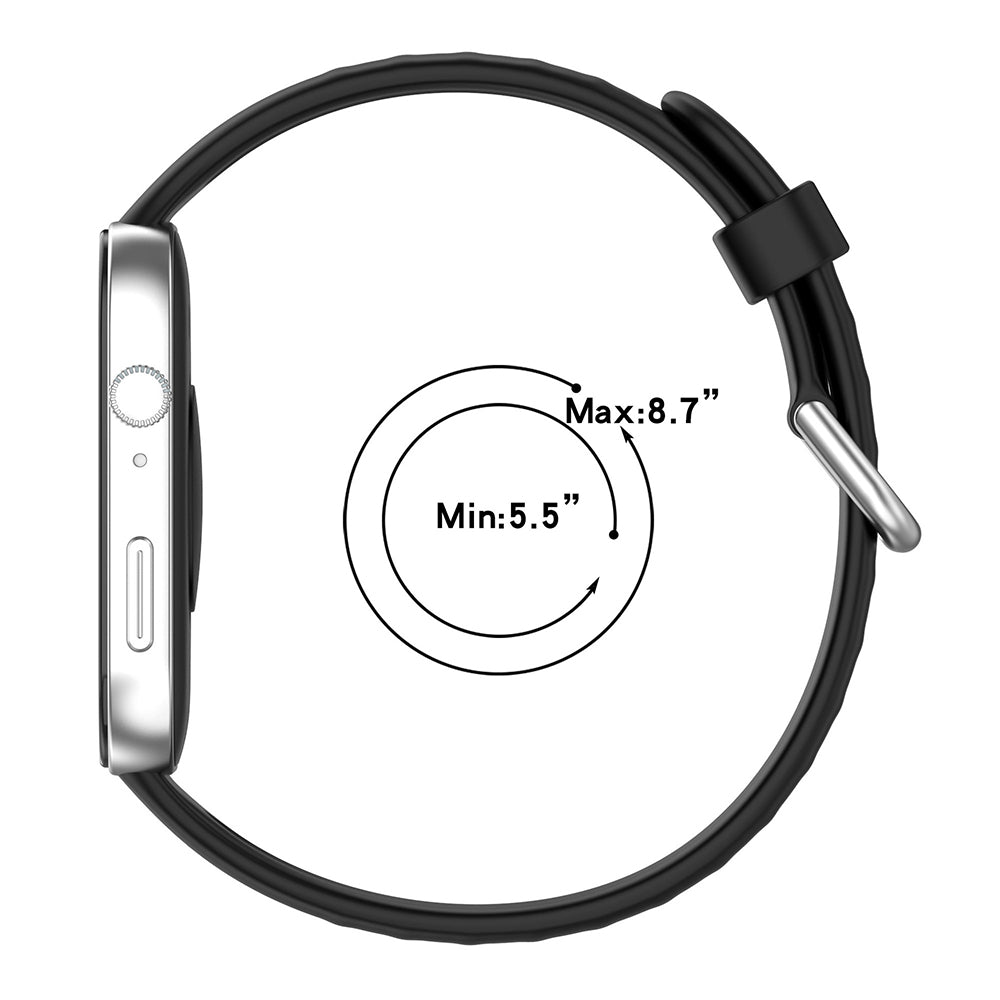 Techsuit W061 remienok pre Huawei Watch Fit 4 Pro / Watch Fit 4 / Watch Fit 3, Fialový