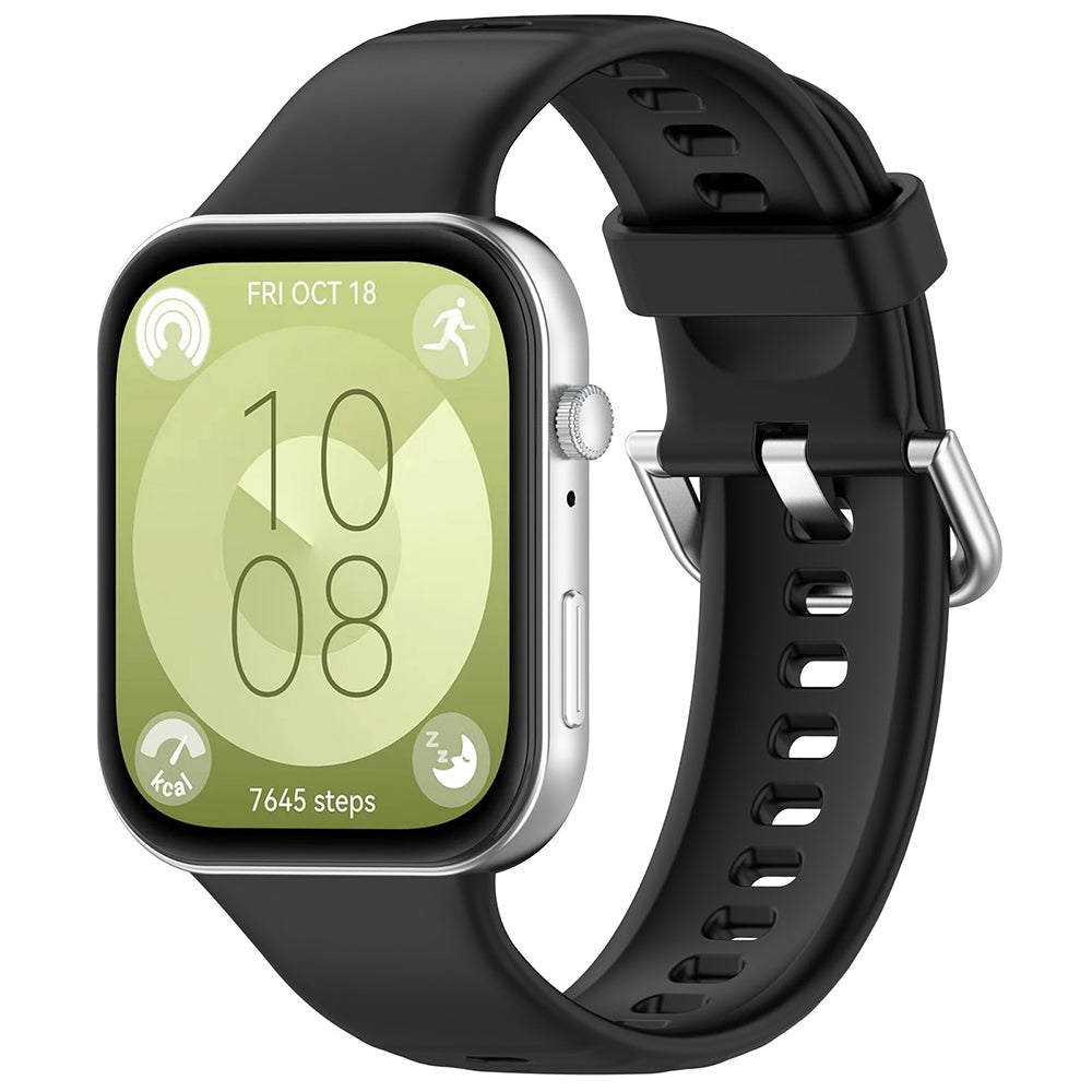 Techsuit W061 remienok pre Huawei Watch Fit 4 Pro / Fit 4 / Fit 3, čierny