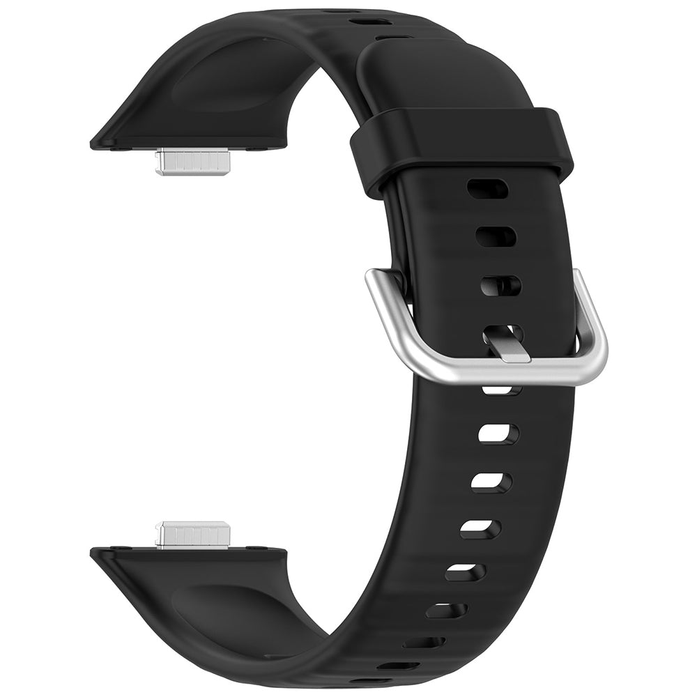 Techsuit W061 remienok pre Huawei Watch Fit 4 Pro / Fit 4 / Fit 3, čierny