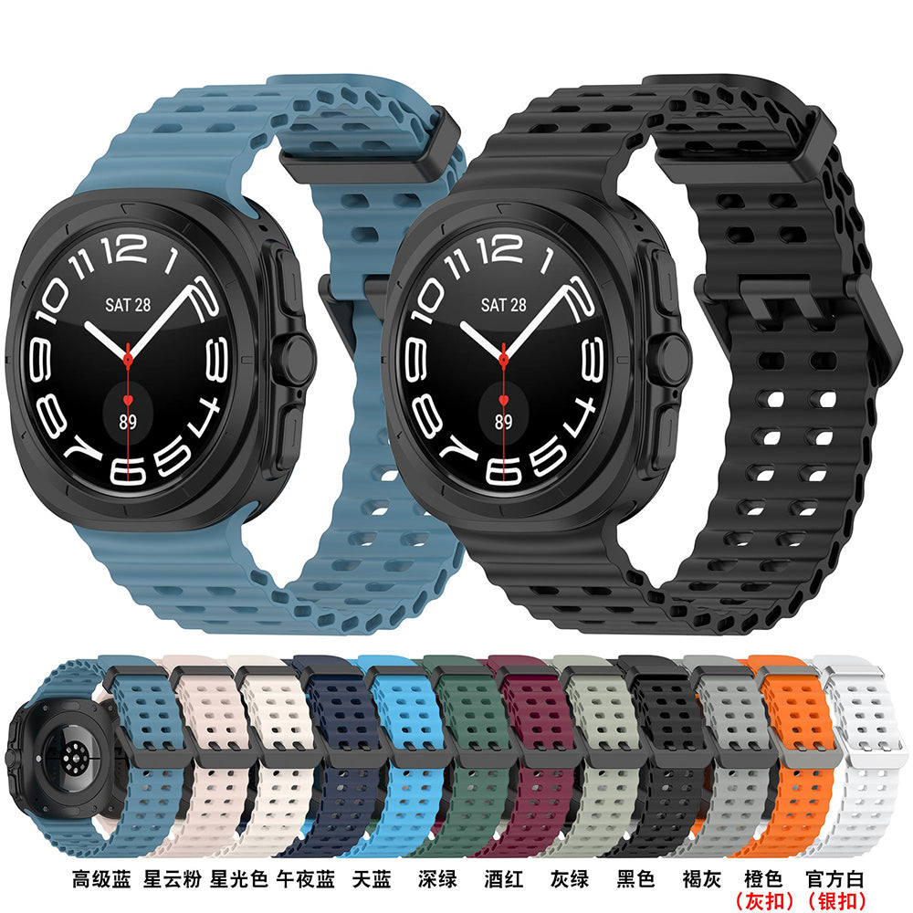 Techsuit W062 remienok pre Samsung Galaxy Watch Ultra, Námornícka modrá