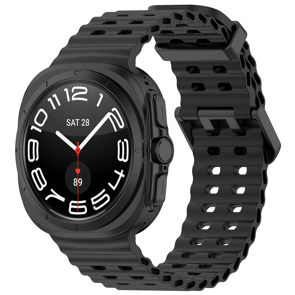 Techsuit W062 remienok pre Samsung Galaxy Watch Ultra, čierny