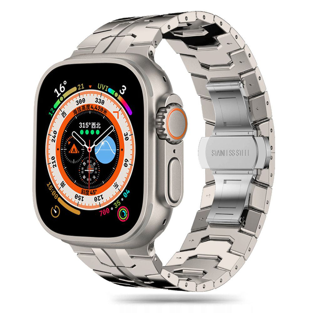 Techsuit W063 remienok pre Apple Watch 49mm / 46mm / 45mm / 44mm / 42mm Series, Sivý
