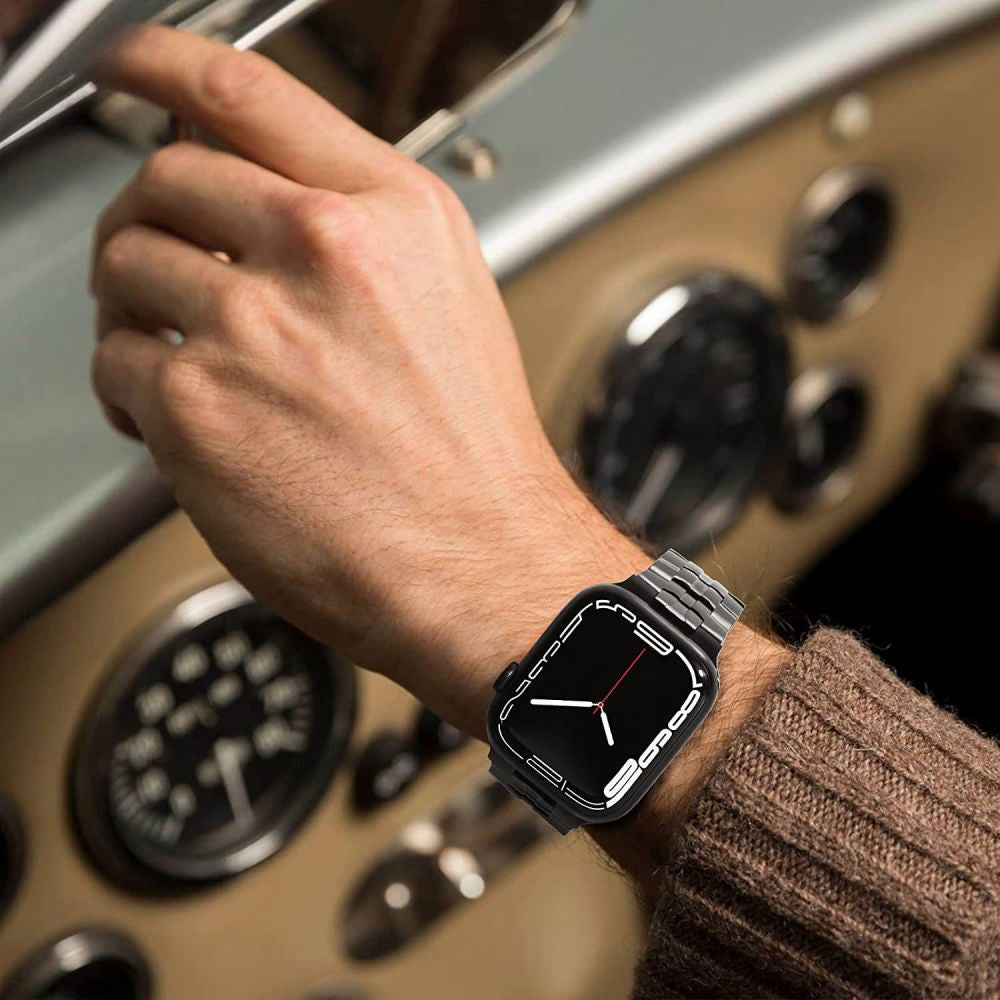 Techsuit W063 remienok pre Apple Watch 49mm / 46mm / 45mm / 44mm / 42mm Series, Sivý