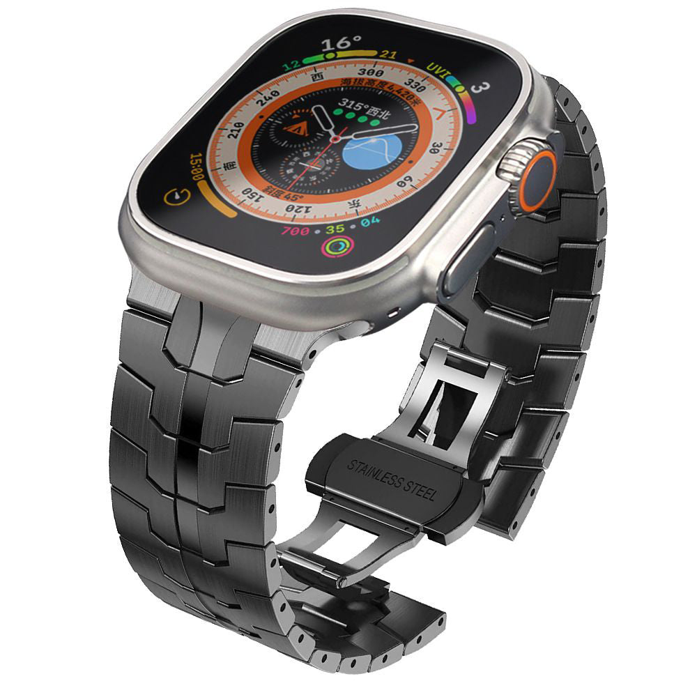 Techsuit W063 remienok pre Apple Watch 49mm / 46mm / 45mm / 44mm / 42mm Series, Strieborný
