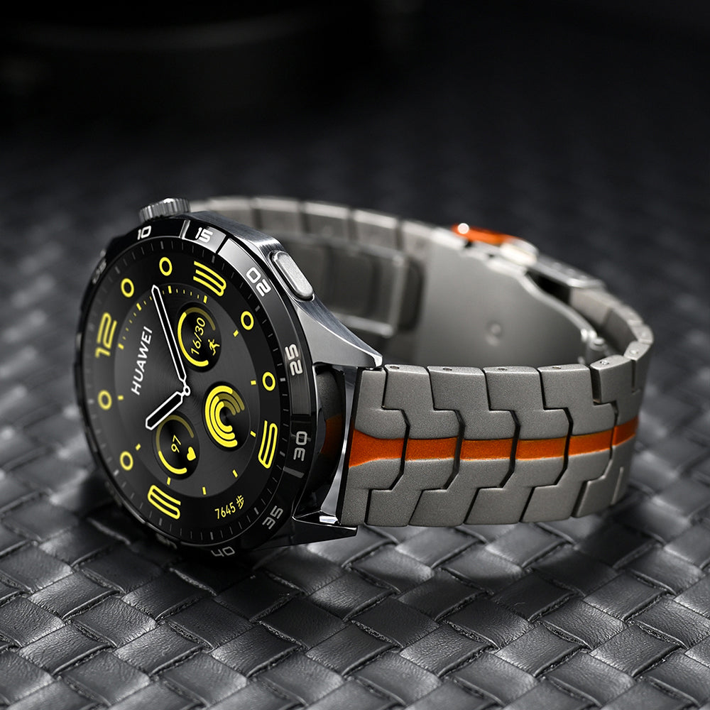 Techsuit W063 remienok pre Huawei Watch / Xiaomi Watch Series, Strieborný