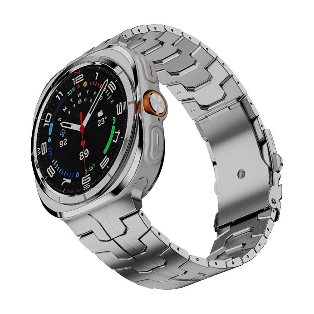 Techsuit W063 remienok pre Samsung Galaxy Watch Ultra, Strieborný