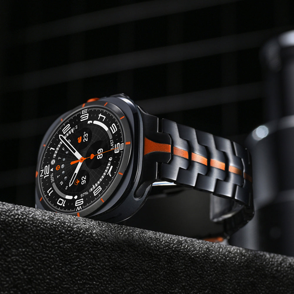 Techsuit W063 remienok pre Samsung Galaxy Watch Ultra, Strieborný