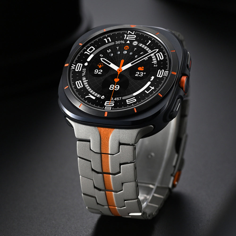 Techsuit W063 remienok pre Samsung Galaxy Watch Ultra, Oranžový