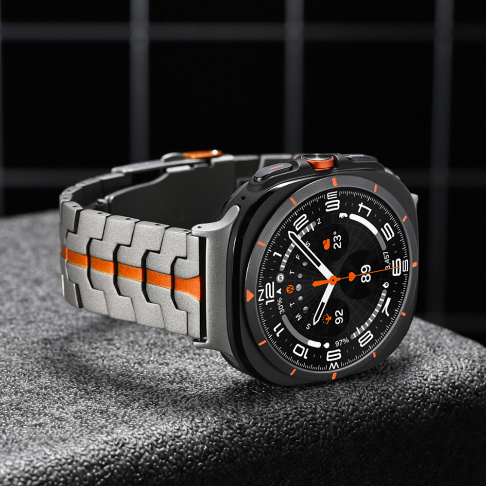 Techsuit W063 remienok pre Samsung Galaxy Watch Ultra, Oranžový