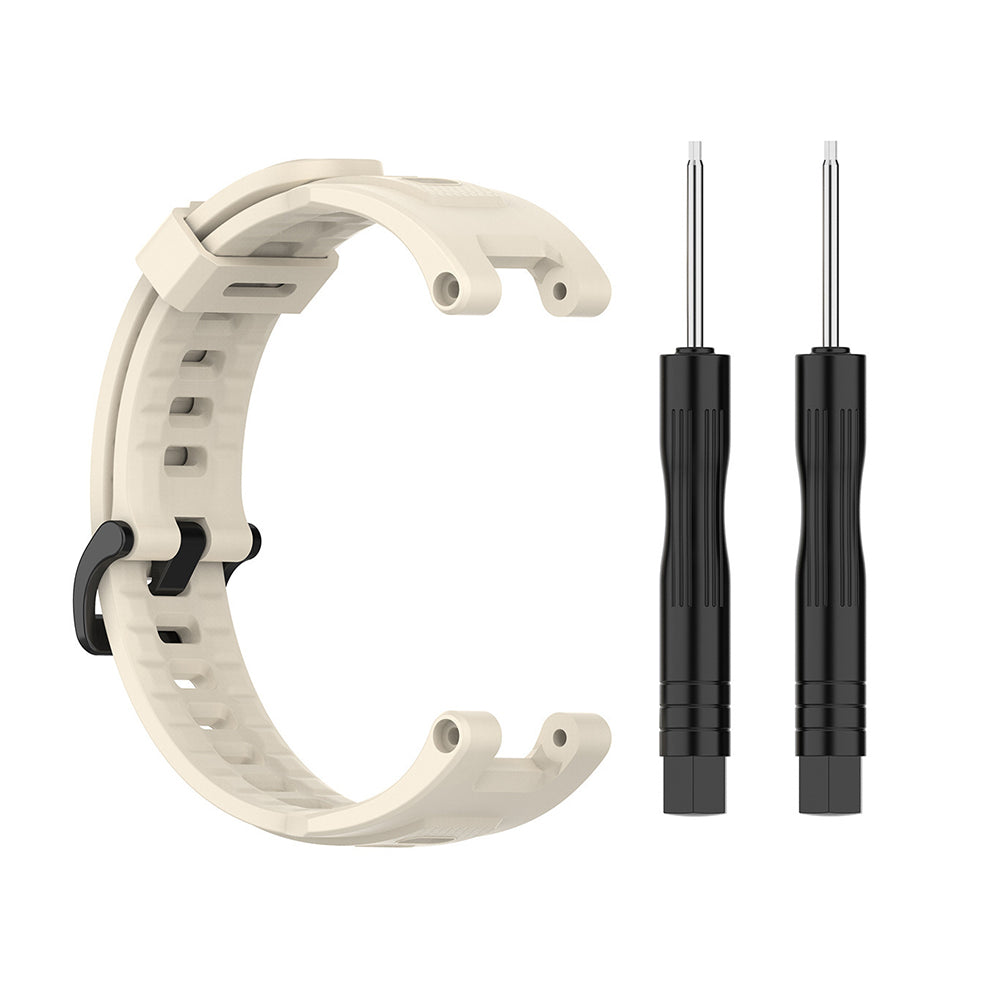 Techsuit W067 remienok pre Amazfit T-Rex Pro / T-Rex, Krémový