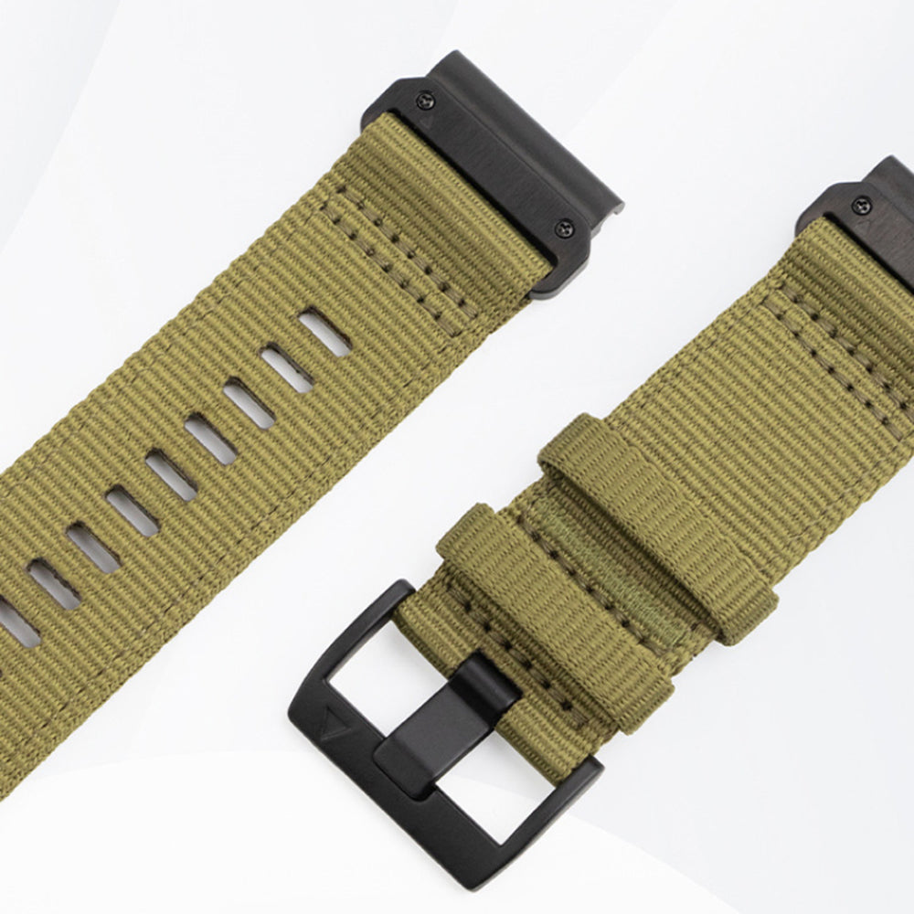 Techsuit W070 remienok pre Garmin Instinct / Approach / Fenix Watch Series, 20mm, Zelený