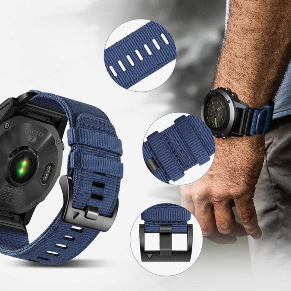 Techsuit W070 remienok pre Samsung Galaxy Watch / Huawei Watch Series, 20mm, čierny