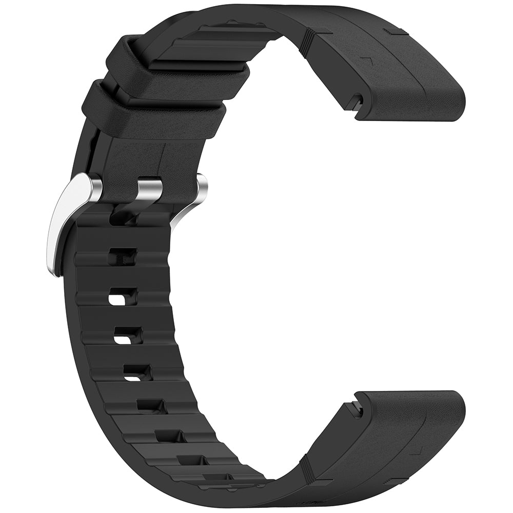 Techsuit W071 remienok pre Garmin Watch Fenix / Forerunner Series, 22mm, čierny