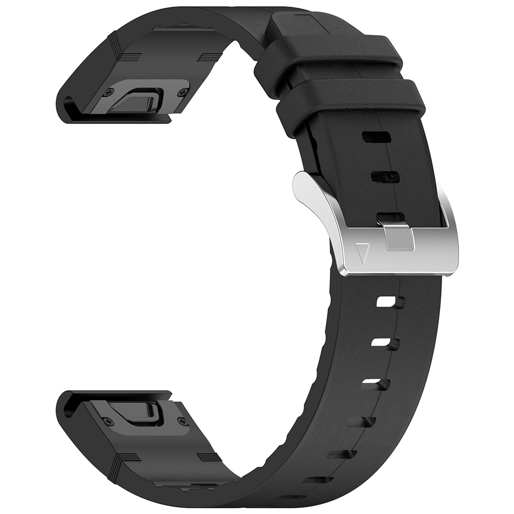 Techsuit W071 remienok pre Garmin Watch Fenix / Forerunner Series, 22mm, čierny
