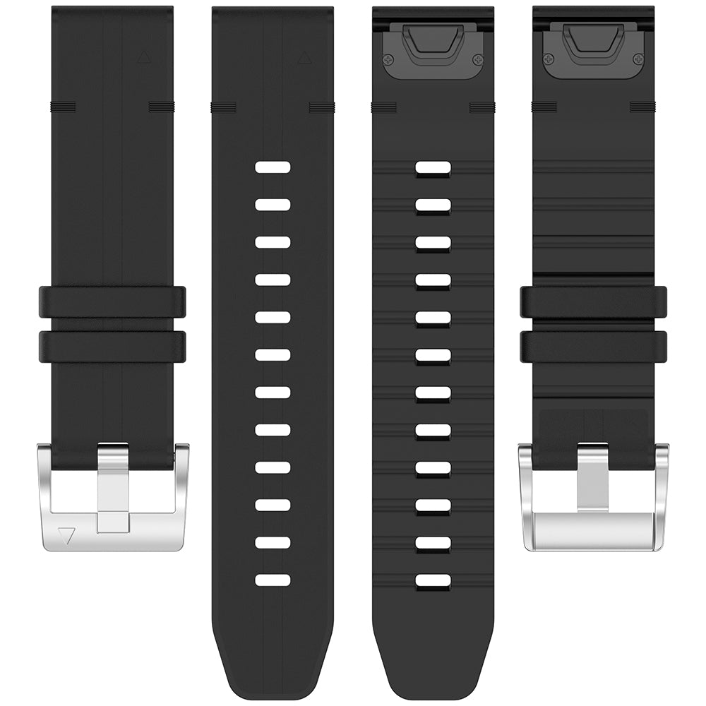 Techsuit W071 remienok pre Garmin Watch Fenix / Forerunner Series, 22mm, čierny