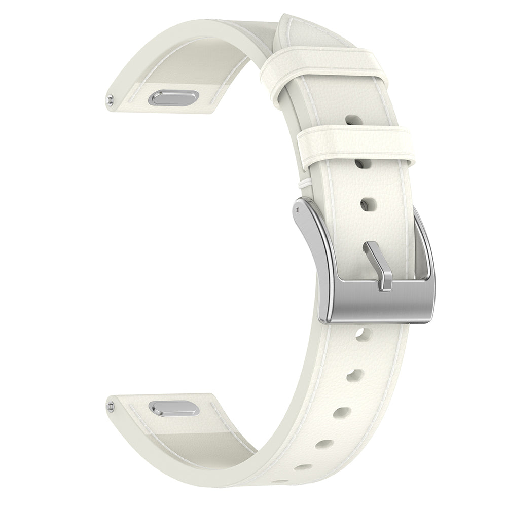 Techsuit W073 remienok pre Huawei Watch / Garmin Watch Series, 18mm, Biela