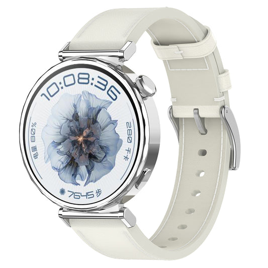 Techsuit W073 remienok pre Huawei Watch / Garmin Watch Series, 18mm, Biela