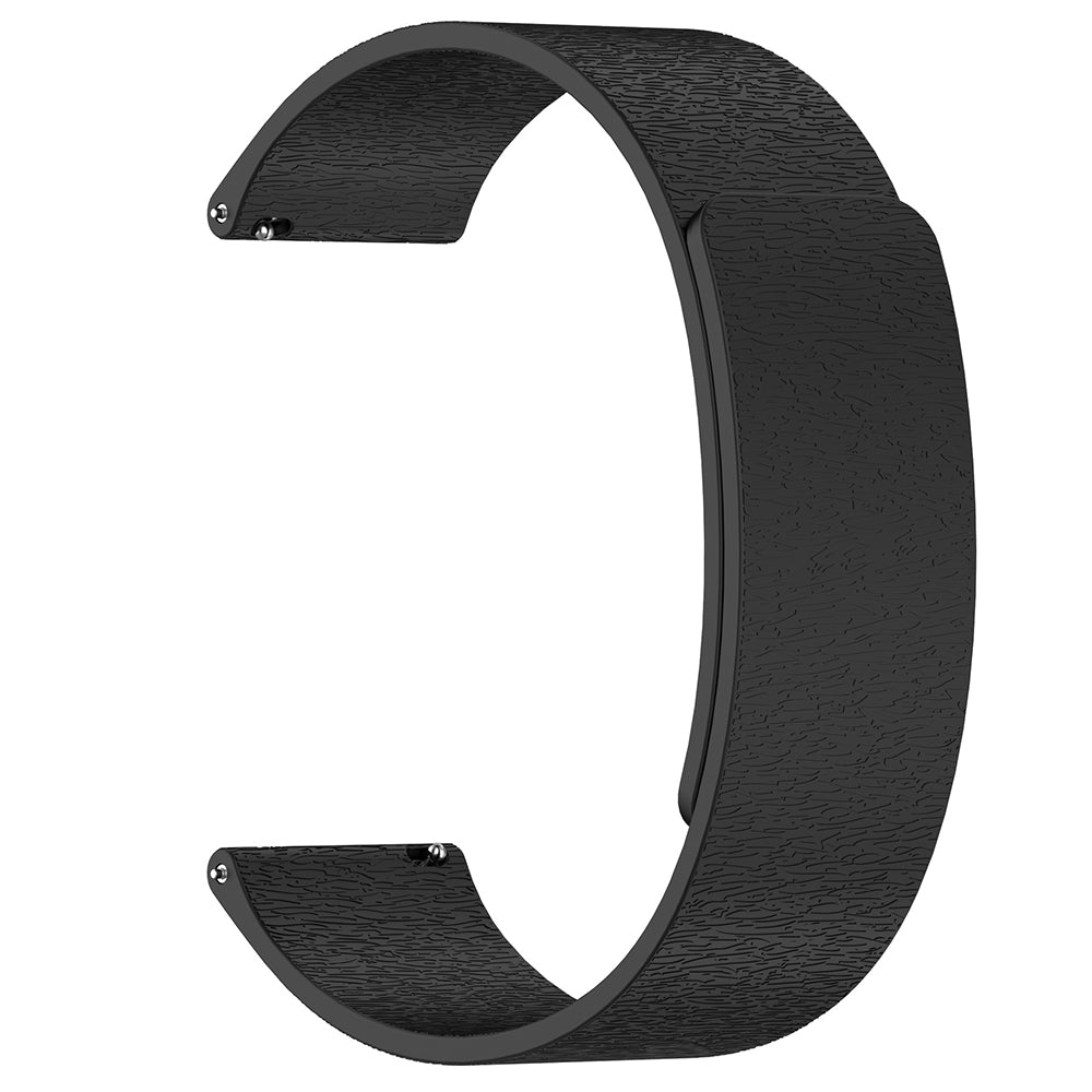 Techsuit W074 remienok pre Samsung Galaxy Watch / Huawei Watch Series, 22mm, Čierny