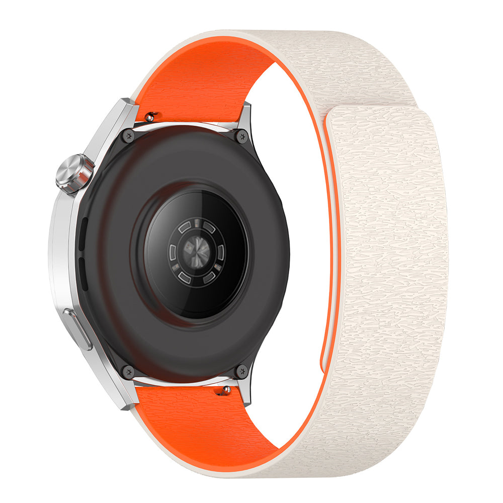 Techsuit W074 Strap for Samsung Galaxy Watch Series, 20mm, Beige