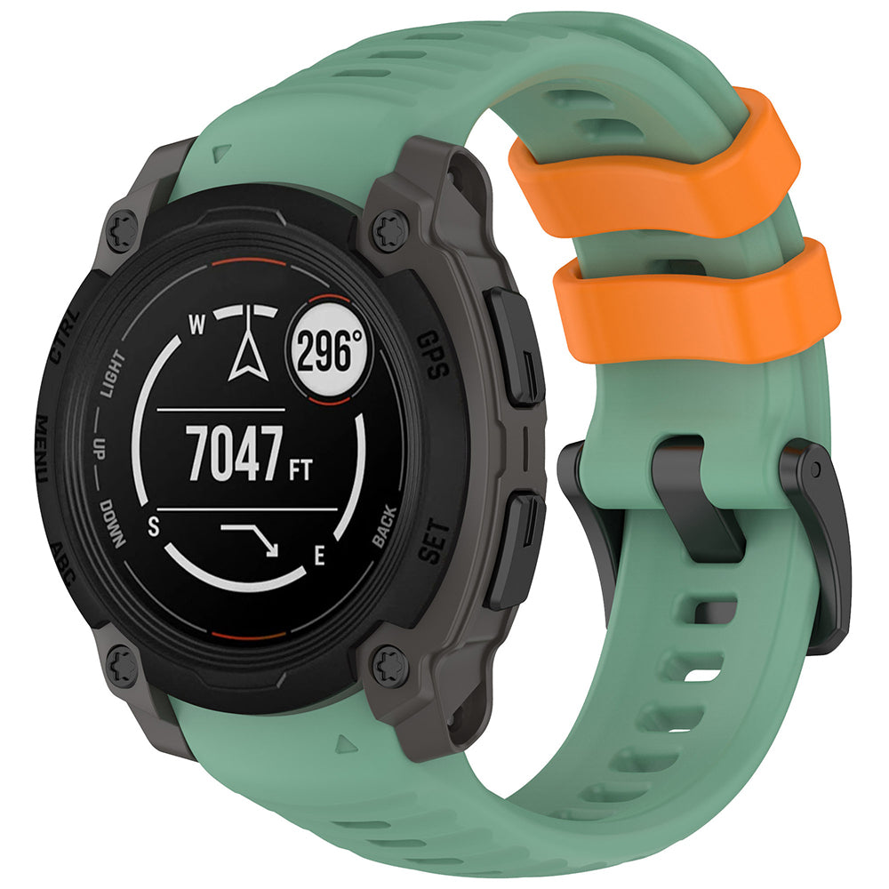 Techsuit W076 remienok pre Garmin Instinct E 40mm, Svetlo zelená