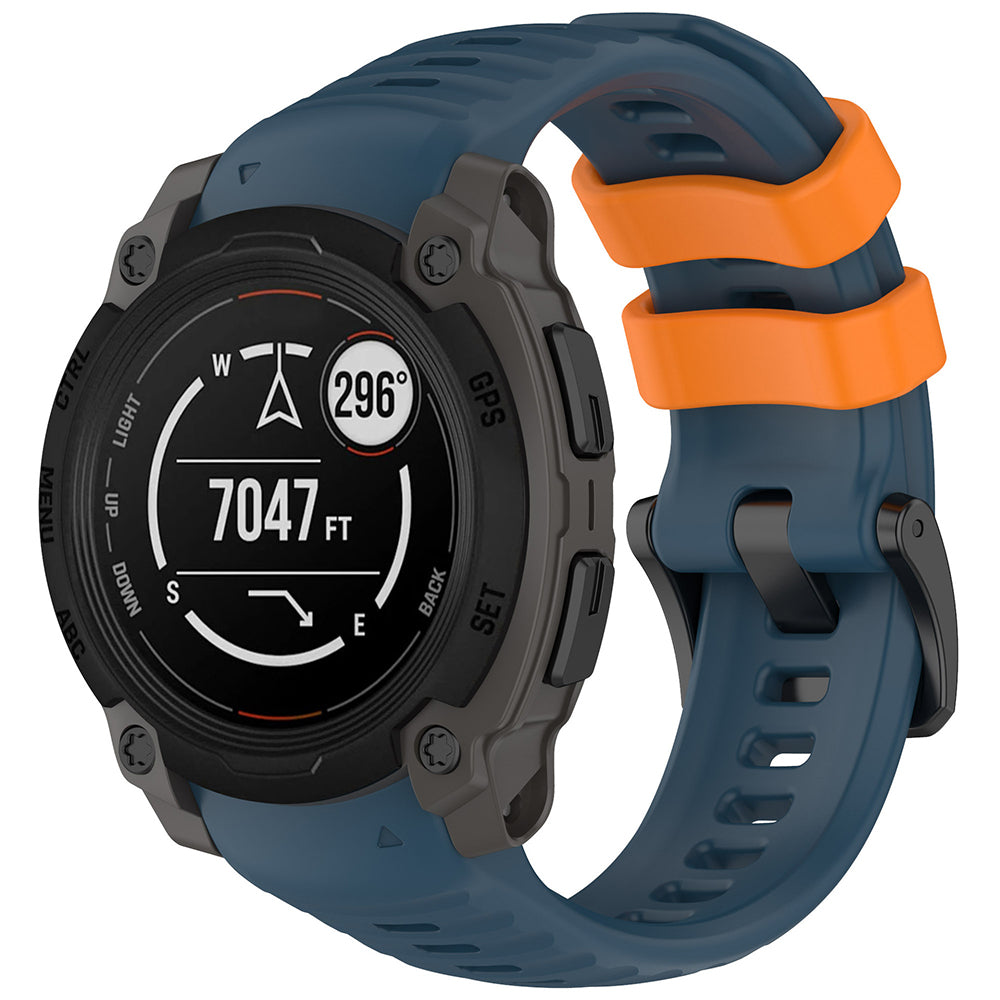 Techsuit W076 remienok pre Garmin Instinct E 45mm, Modrý