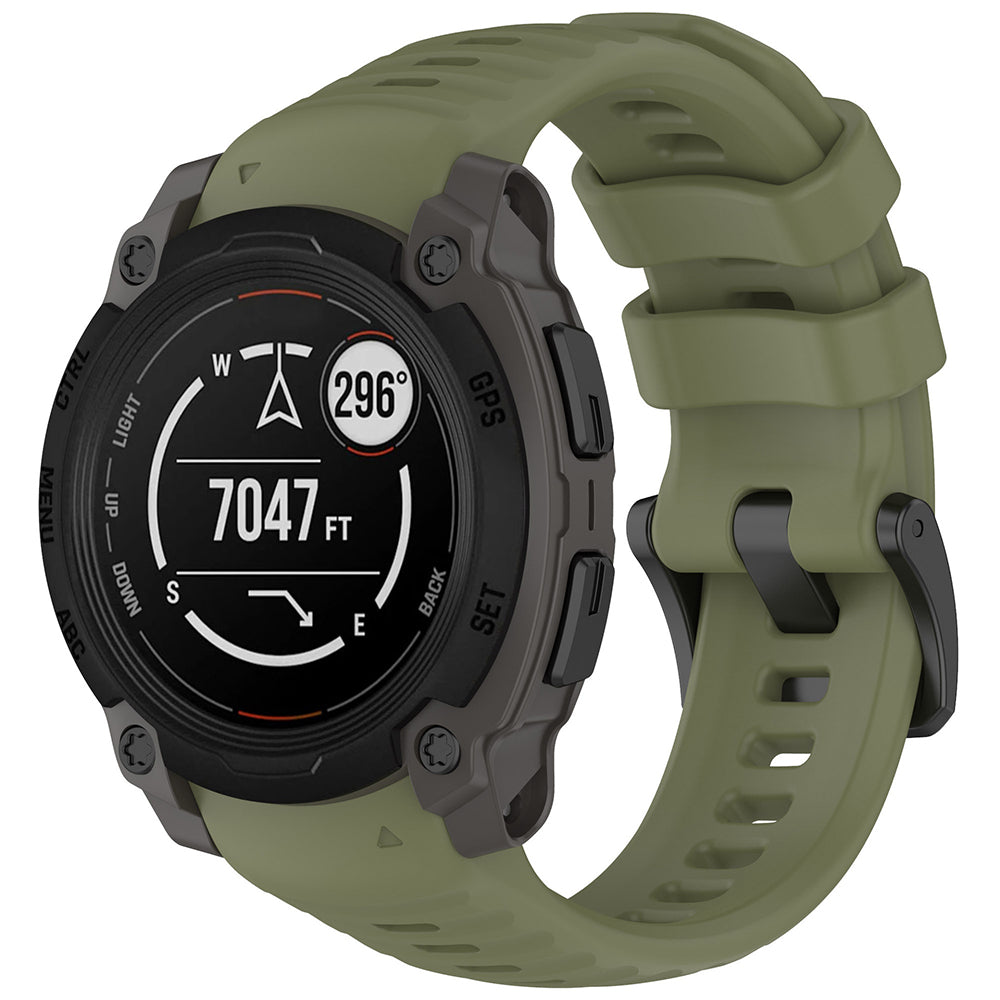 Techsuit W076 remienok pre Garmin Instinct E 45mm, Zelený