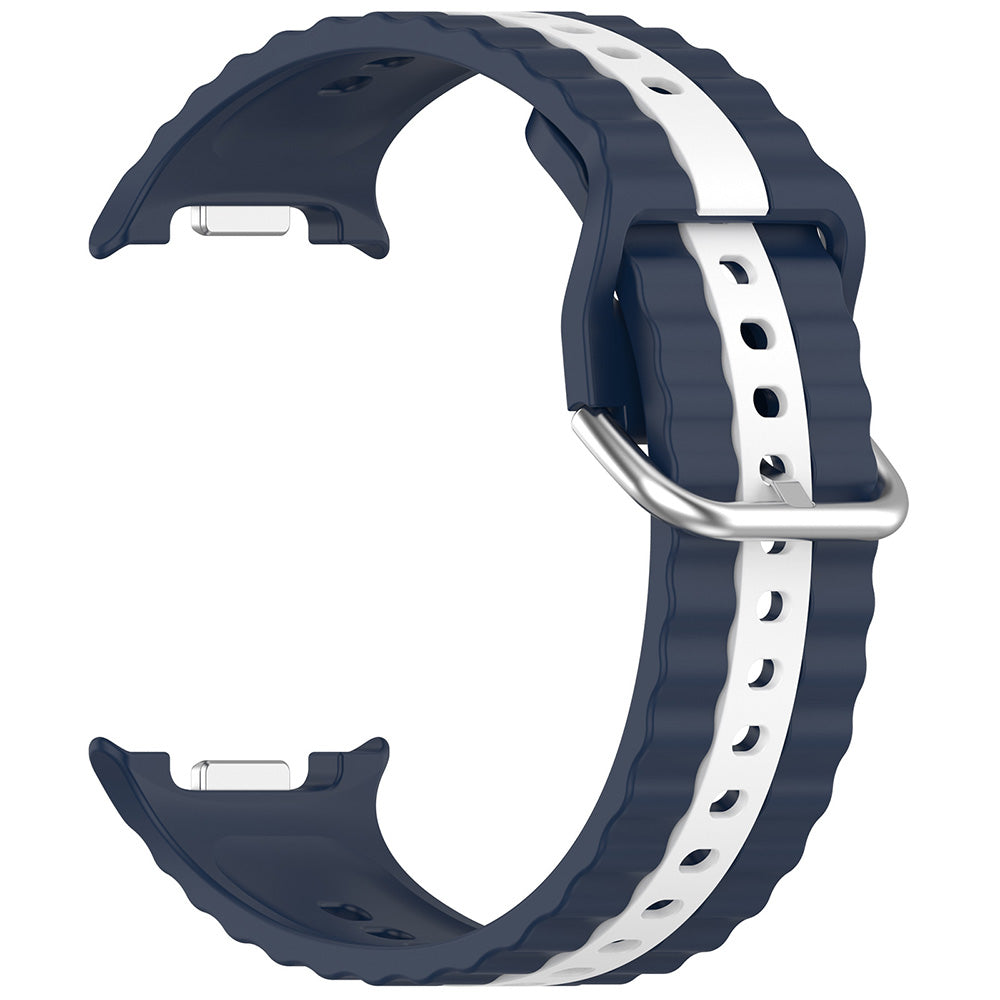 Techsuit W078 remienok pre Samsung Galaxy Watch 8 Classic / Watch8 44mm / Watch 8 40mm, námornícka modrá