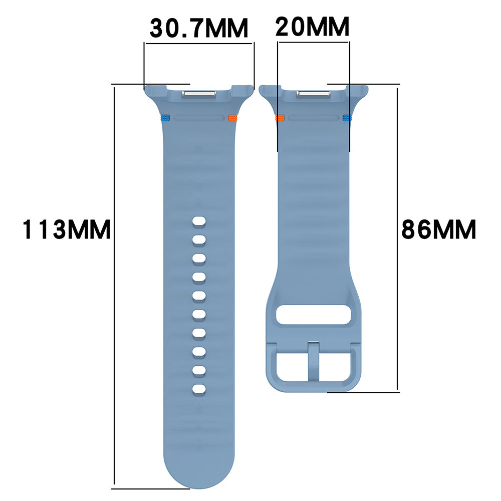 Techsuit W079 remienok pre Samsung Galaxy Watch 8 Classic / Watch8 44mm / Watch 8 40mm, Béžový