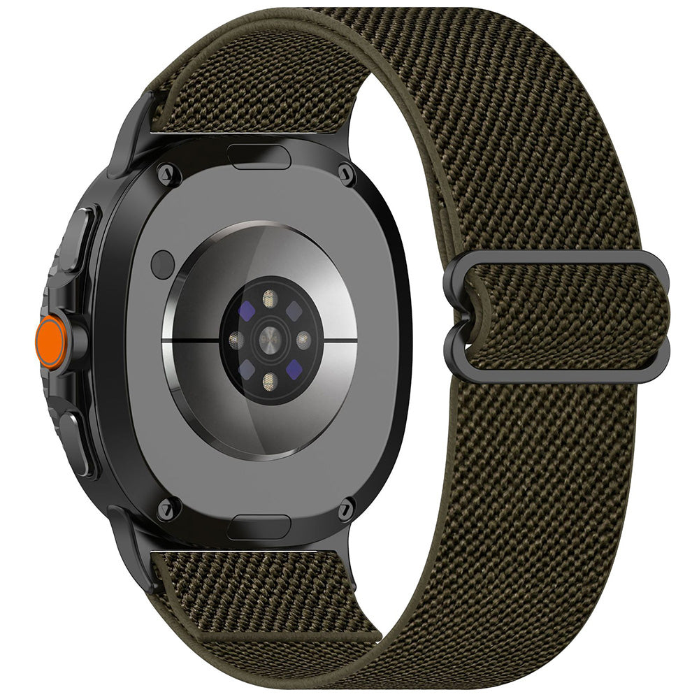 Techsuit W080 Strap for Samsung Galaxy Watch 8 Classic / Watch8 44mm / Watch 8 40mm, Dark Green
