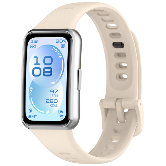Techsuit W081 remienok pre Huawei Band 11 / 11 Pro, Krémový