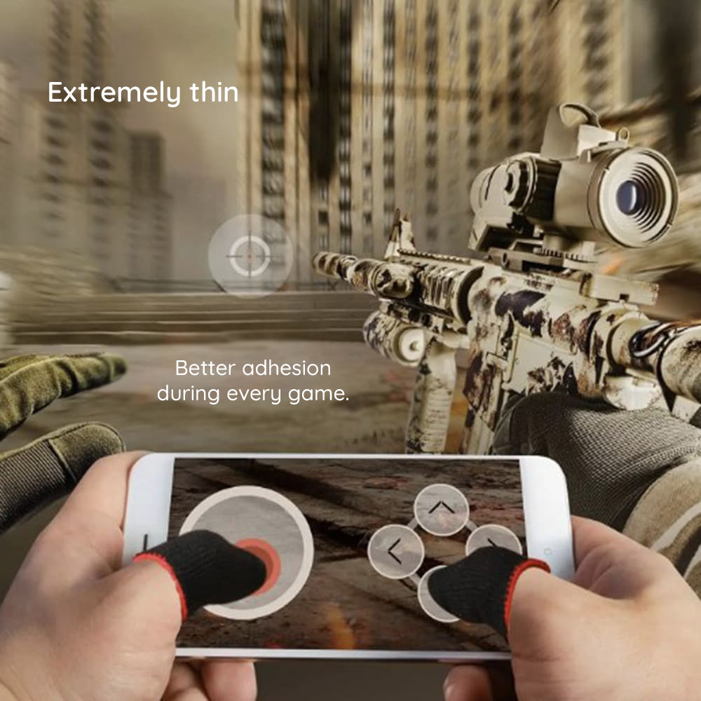 Gamingové náprstky Techsuit FS1-02, čierne