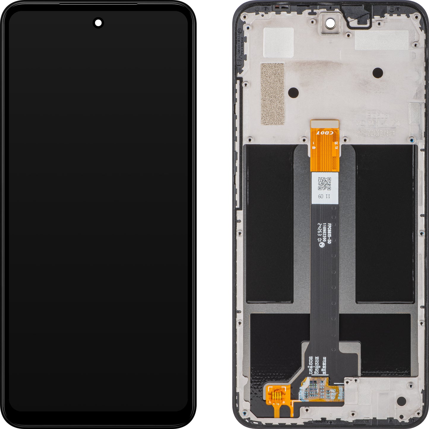 HMD Fusion dotykový displej, s rámčekom, čierny, servisné balenie 7010150506H001