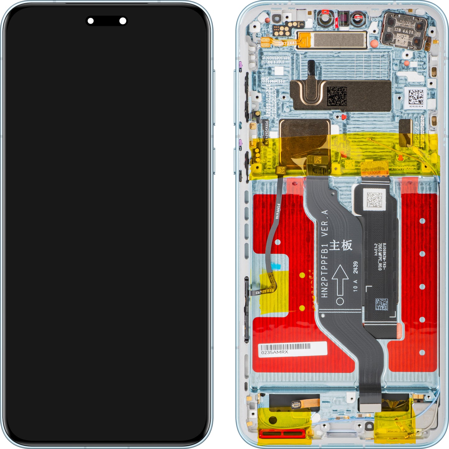 Display s dotykovou obrazovkou Honor Magic7 Pro, s rámom, Modrý (Breeze Blue), Service Pack 0235AMRX