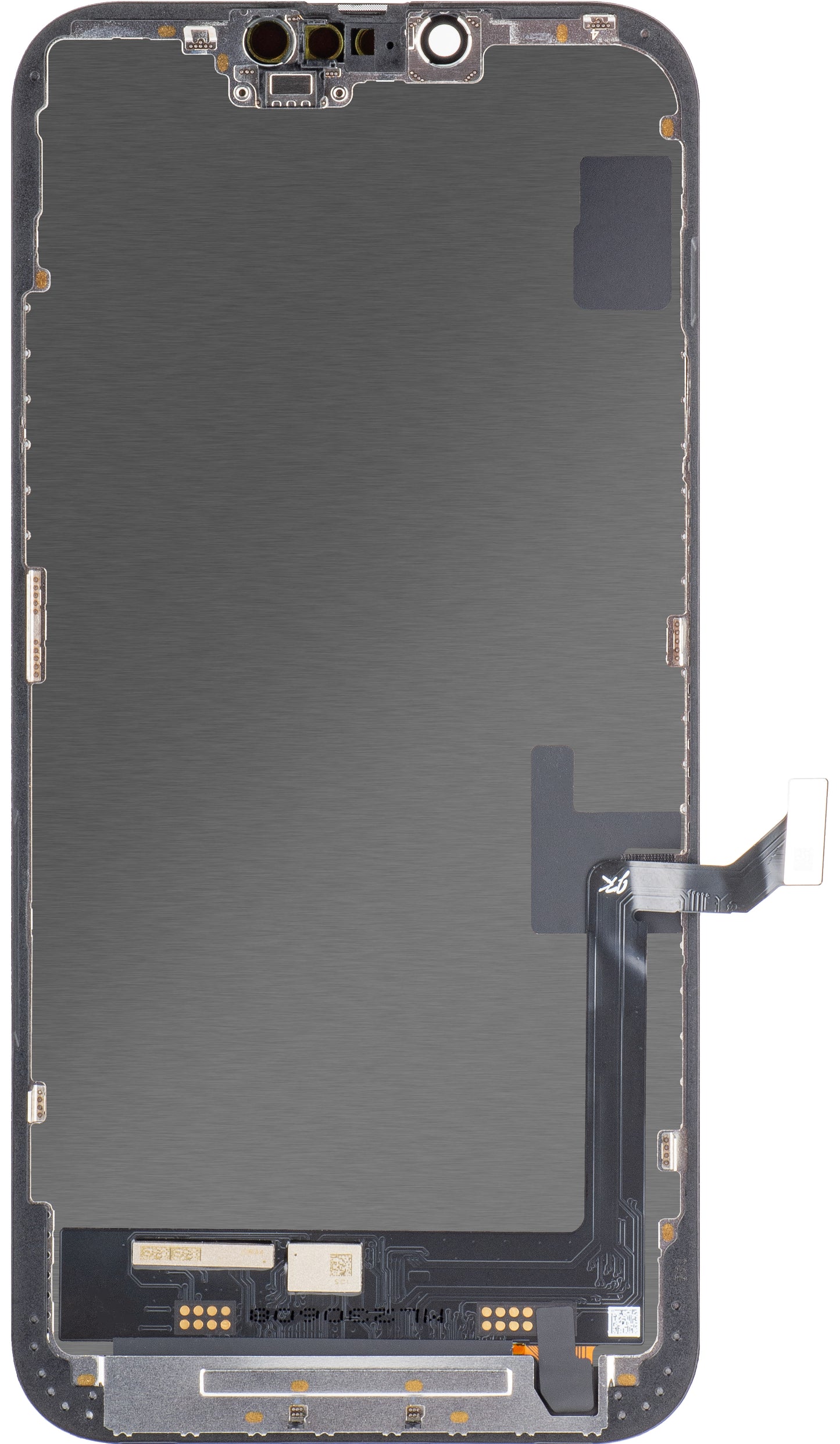 Dotykový displej JK pre Apple iPhone 14 Plus, s rámom, verzia In-Cell LCD, čierny