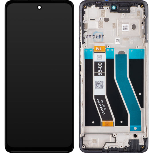 Motorola Moto Moto G62 5G dotykový displej, s rámom, čierny, servisný balík 5D68C20934