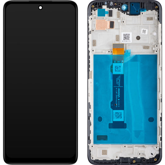 Motorola Moto Moto G42 dotykový displej, s rámom, čierny, servisný balíček 5D68C21049