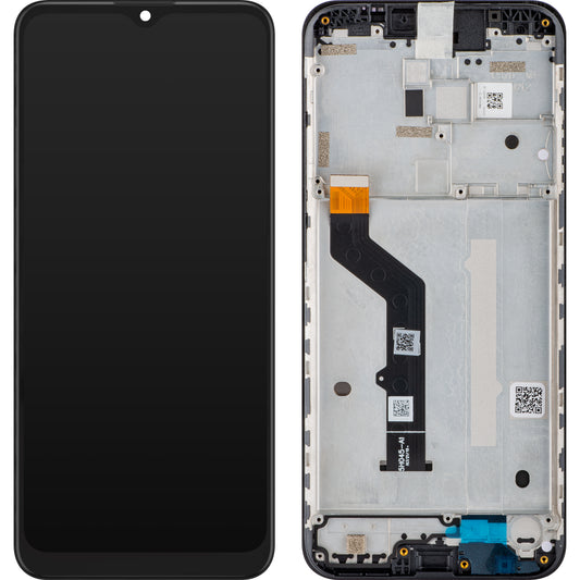 Motorola Moto Moto G9 Play dotykový displej, s rámom, čierny, servisný balíček 5D68C17397