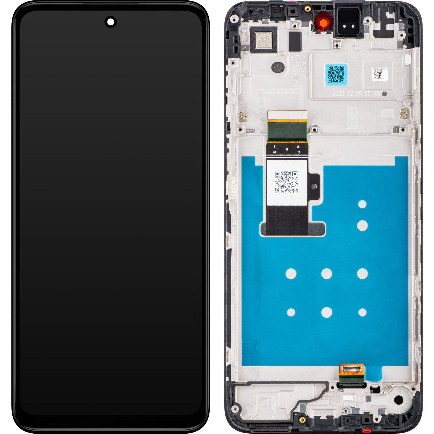 Motorola Moto Moto G23 dotykový displej, s rámom, čierny, servisný balíček 5D68C22092