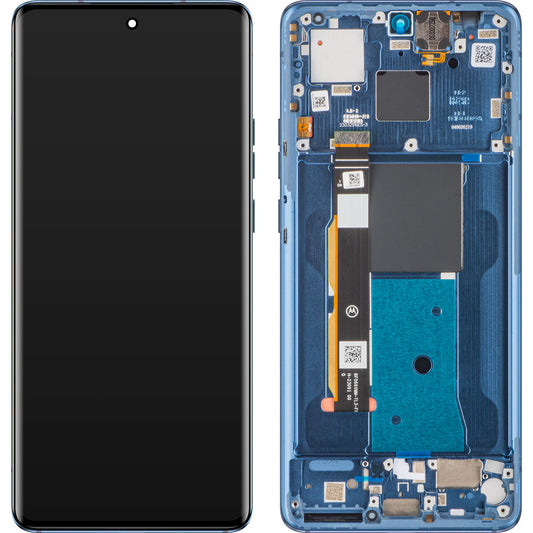 Motorola Edge 40 dotykový displej s rámom, mesačná modrá, servisný balíček 5D68C22671