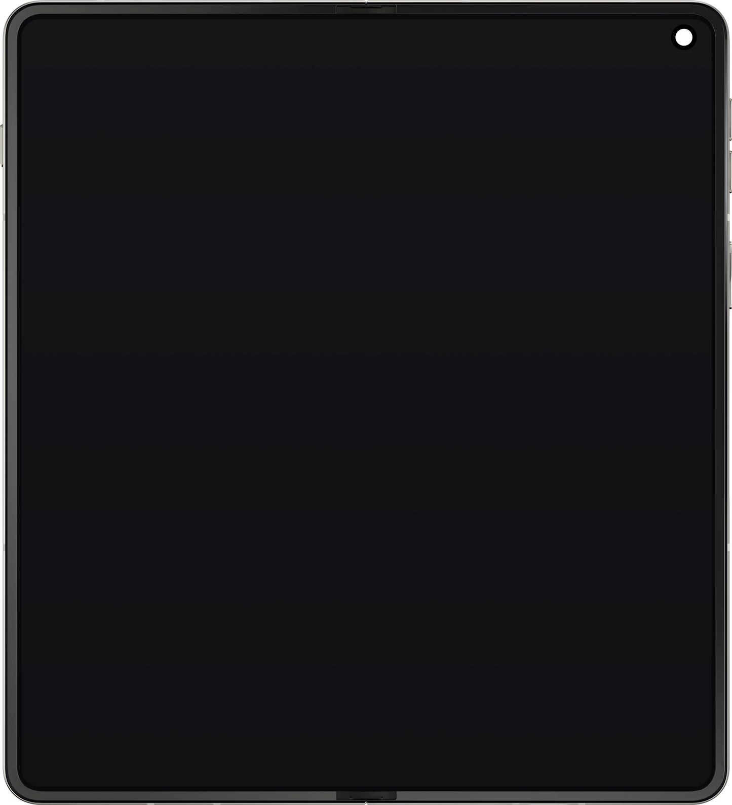 Dotykový displej Motorola Razr Fold, s rámom, pod vnútornou časťou, čierny (Pantone Blackened Blue) Service Pack 5D68C32444