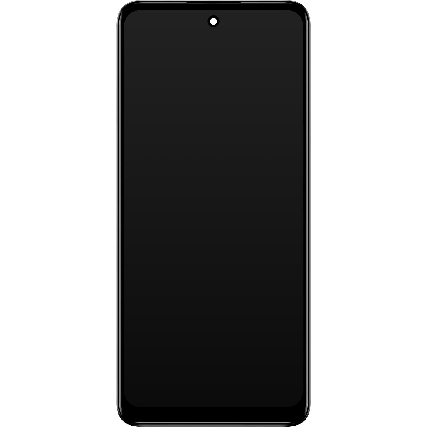 Motorola Moto Moto E32s / E22s Dotykový displej s rámom, čierny, servisný balík 5D68C20795