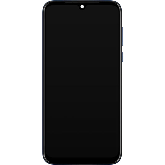 Motorola Moto Moto G8 Plus dotykový displej s rámom, tmavomodrý, servisný balíček 5D68C15528