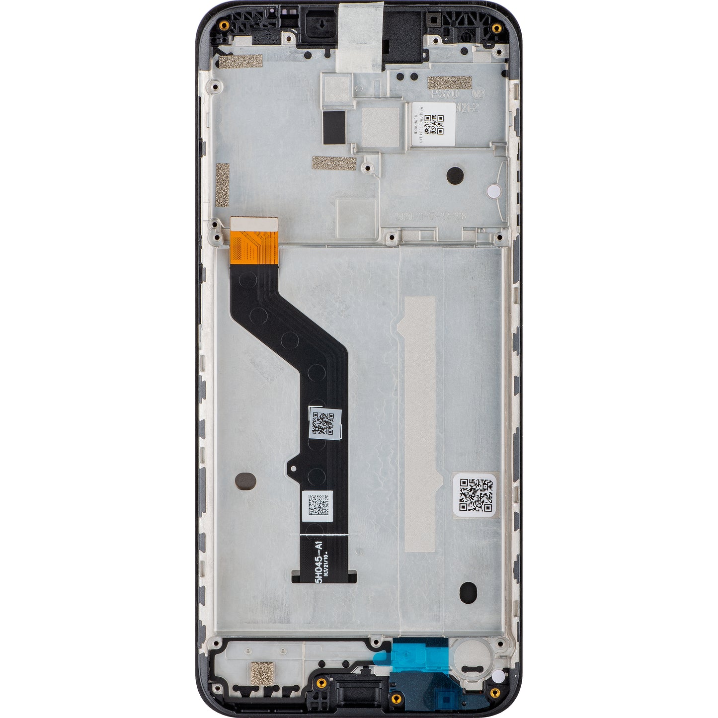 Motorola Moto Moto G9 Play dotykový displej, s rámom, čierny, servisný balíček 5D68C17397