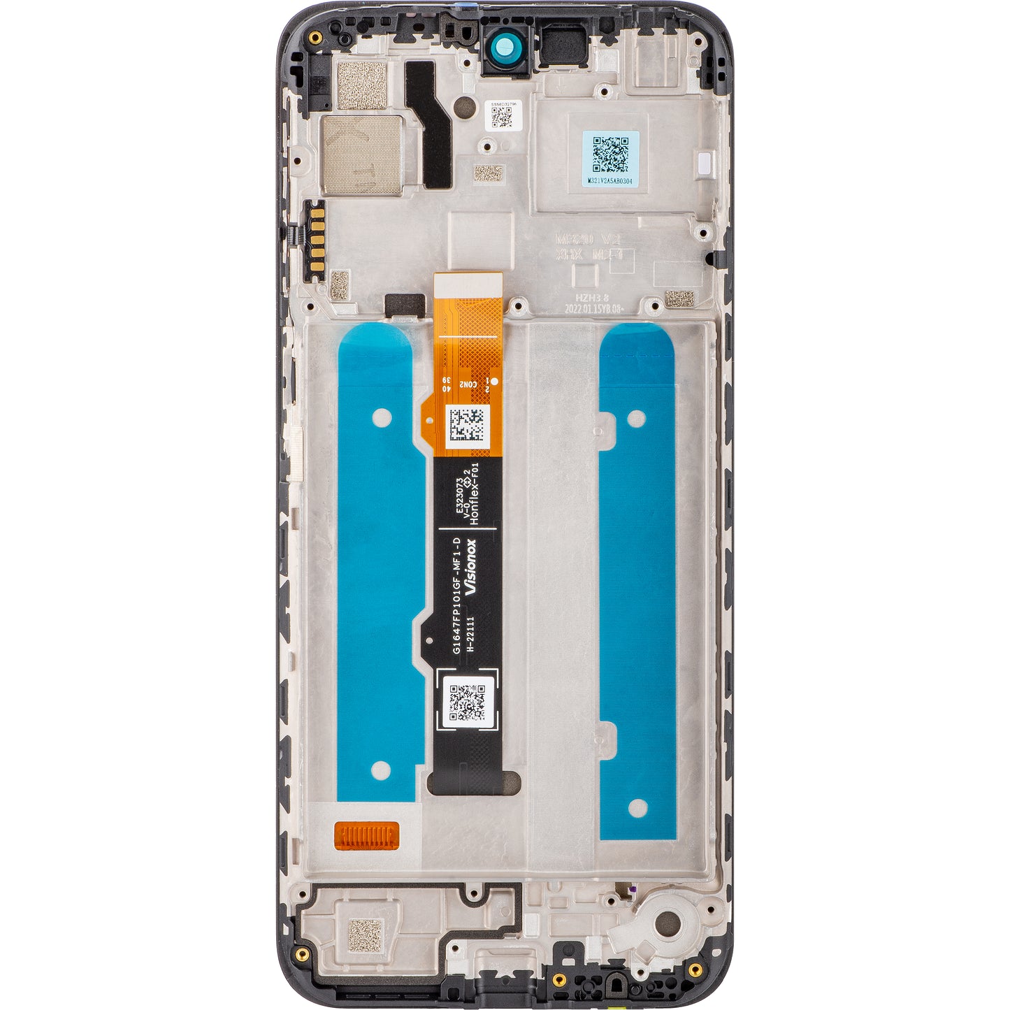 Motorola Moto Moto G31 (XT2173-3) Dotykový displej s rámom, čierny, servisný balík 5D68C19989