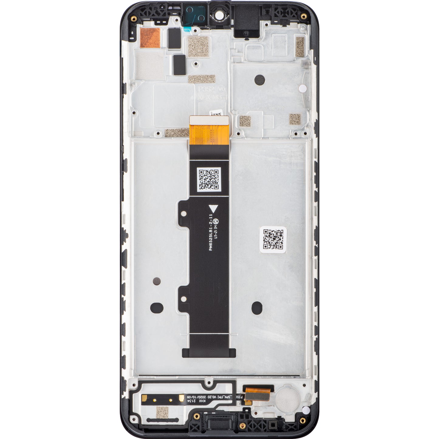 Motorola Moto Moto G20 dotykový displej, s rámom, čierny, servisný balíček 5D68C18521