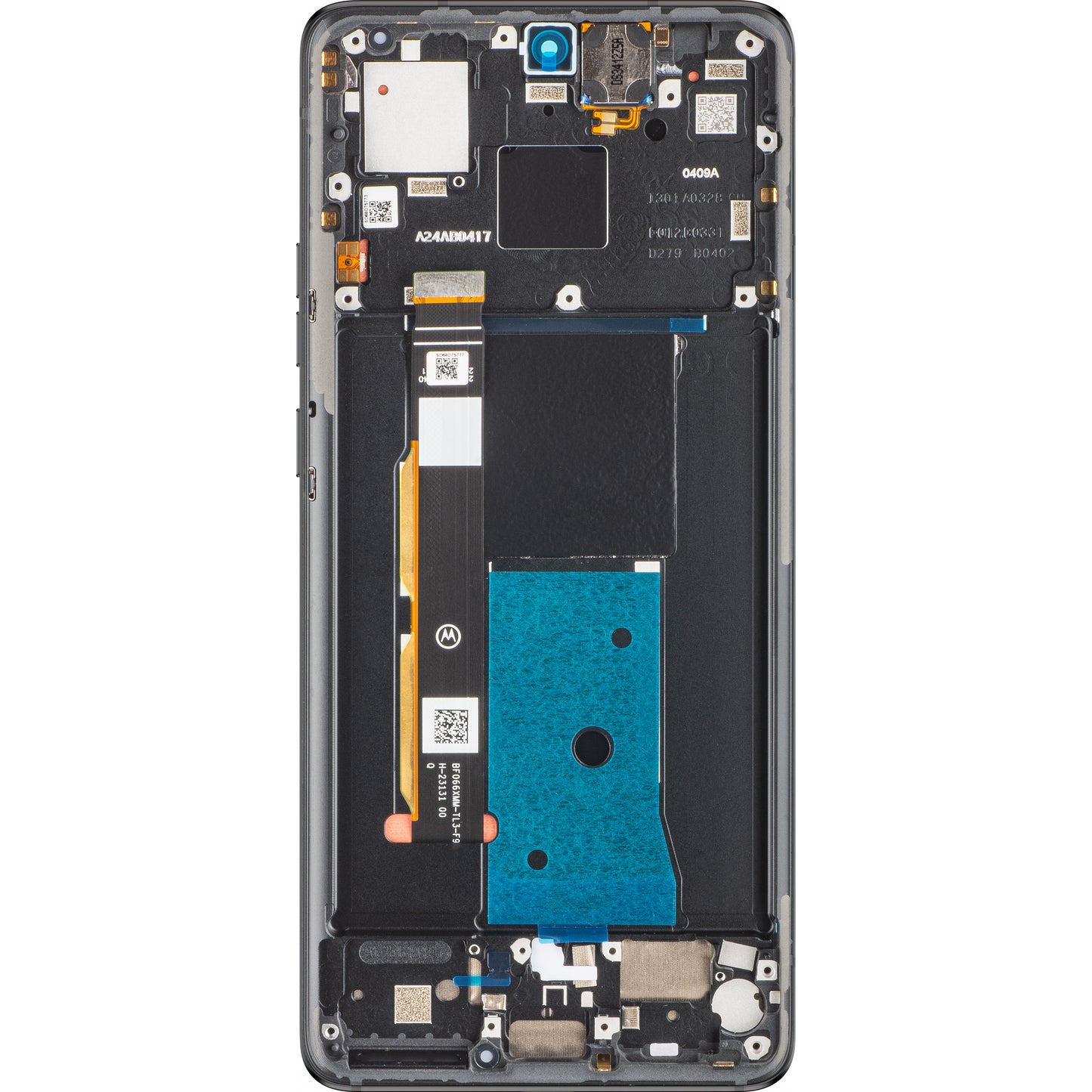 Motorola Edge 40 dotykový displej, s rámom, čierny (Eclipse Black), servisný balíček 5D68C22670