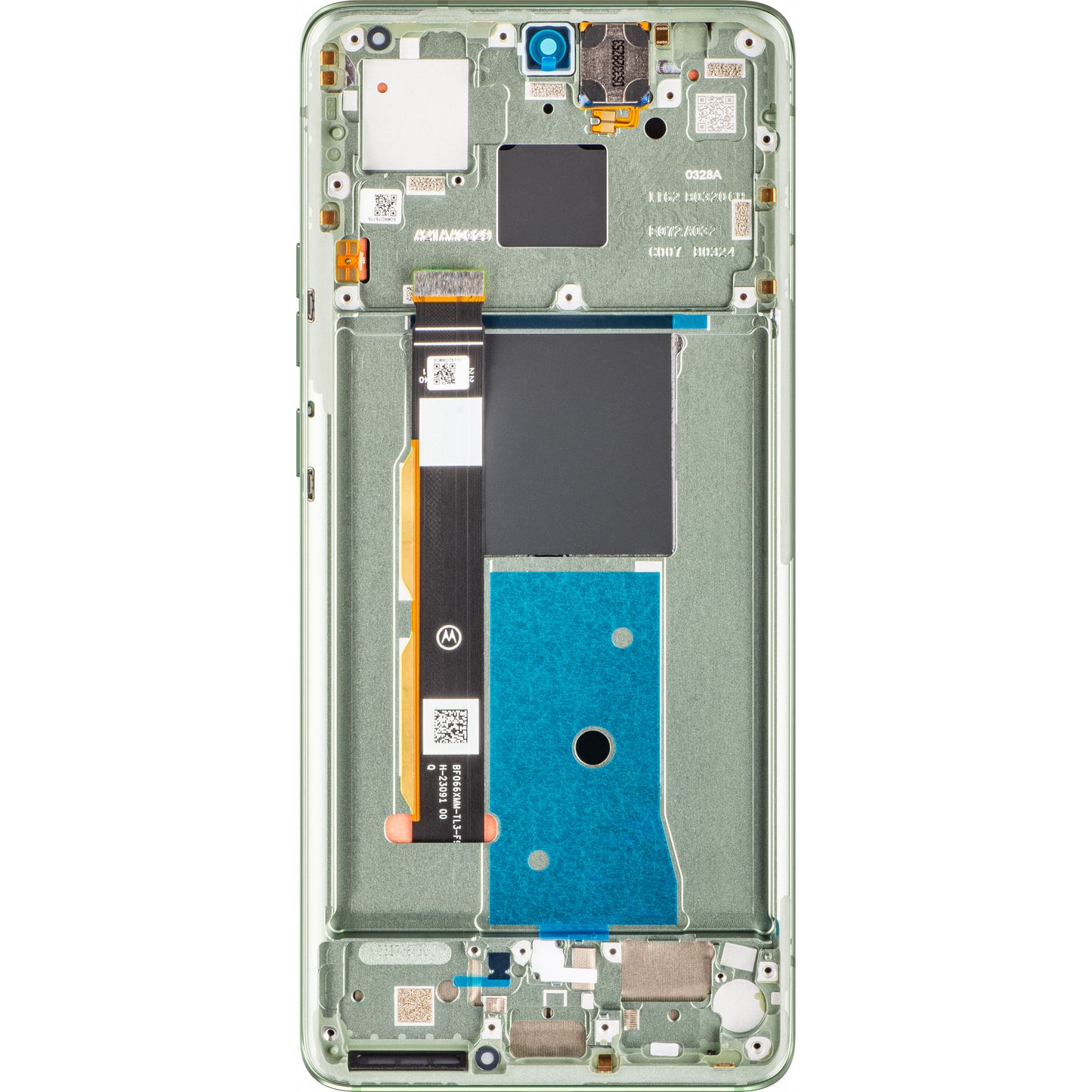 Motorola Edge 40 dotykový displej s rámom, hmlovina zelená, servisný balíček 5D68C22672