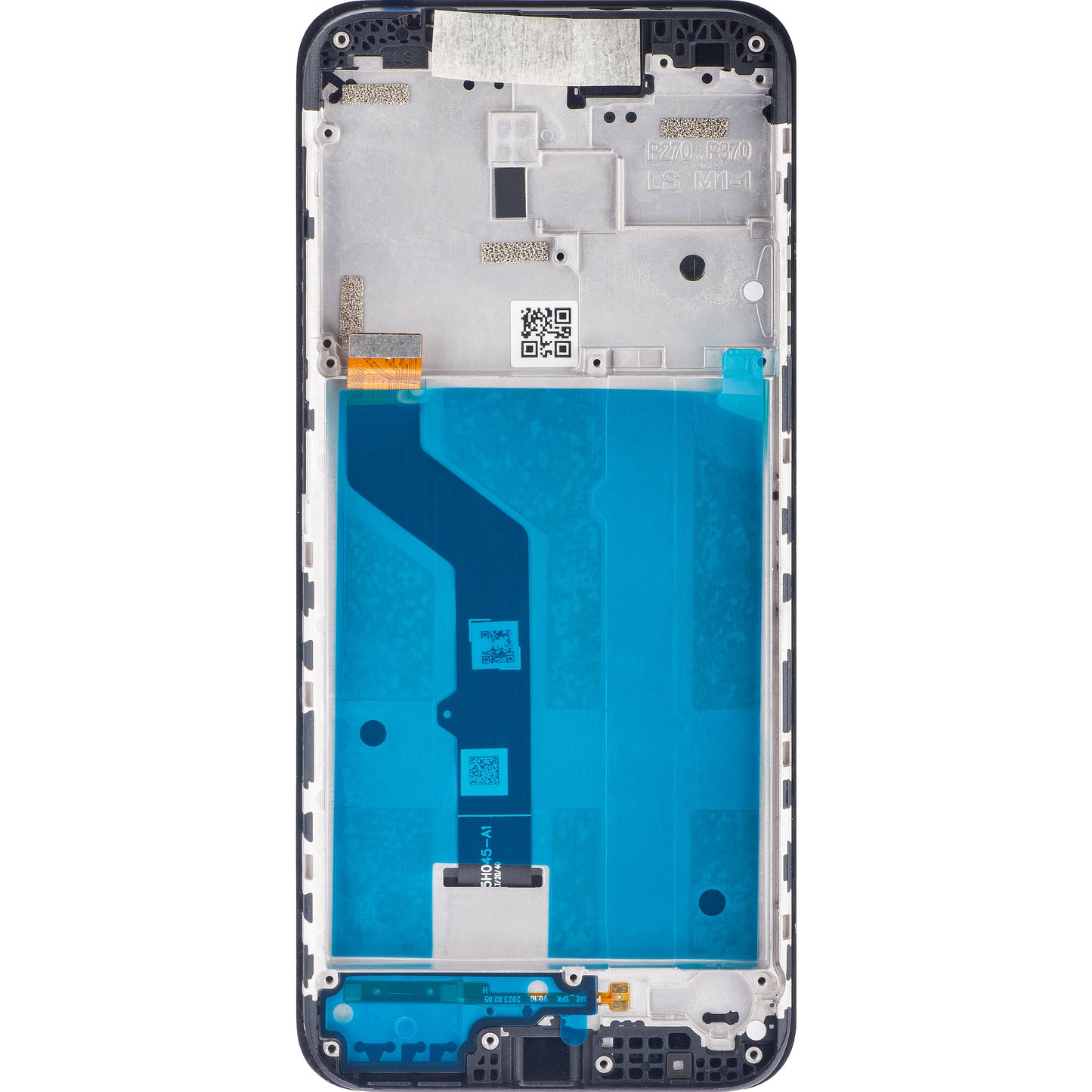 Motorola Moto Moto E7 Plus dotykový displej, s rámom, čierny, servisný balík 5D68C17416